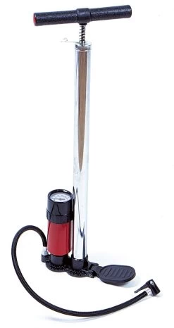 Pompe à Pied Avec Reservoir Compresseur Et Manomètre