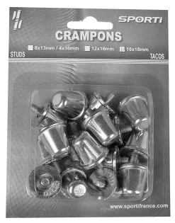 Crampons Coniques Rugby (Blister De 16 Crampons Alu / 18 Mm)