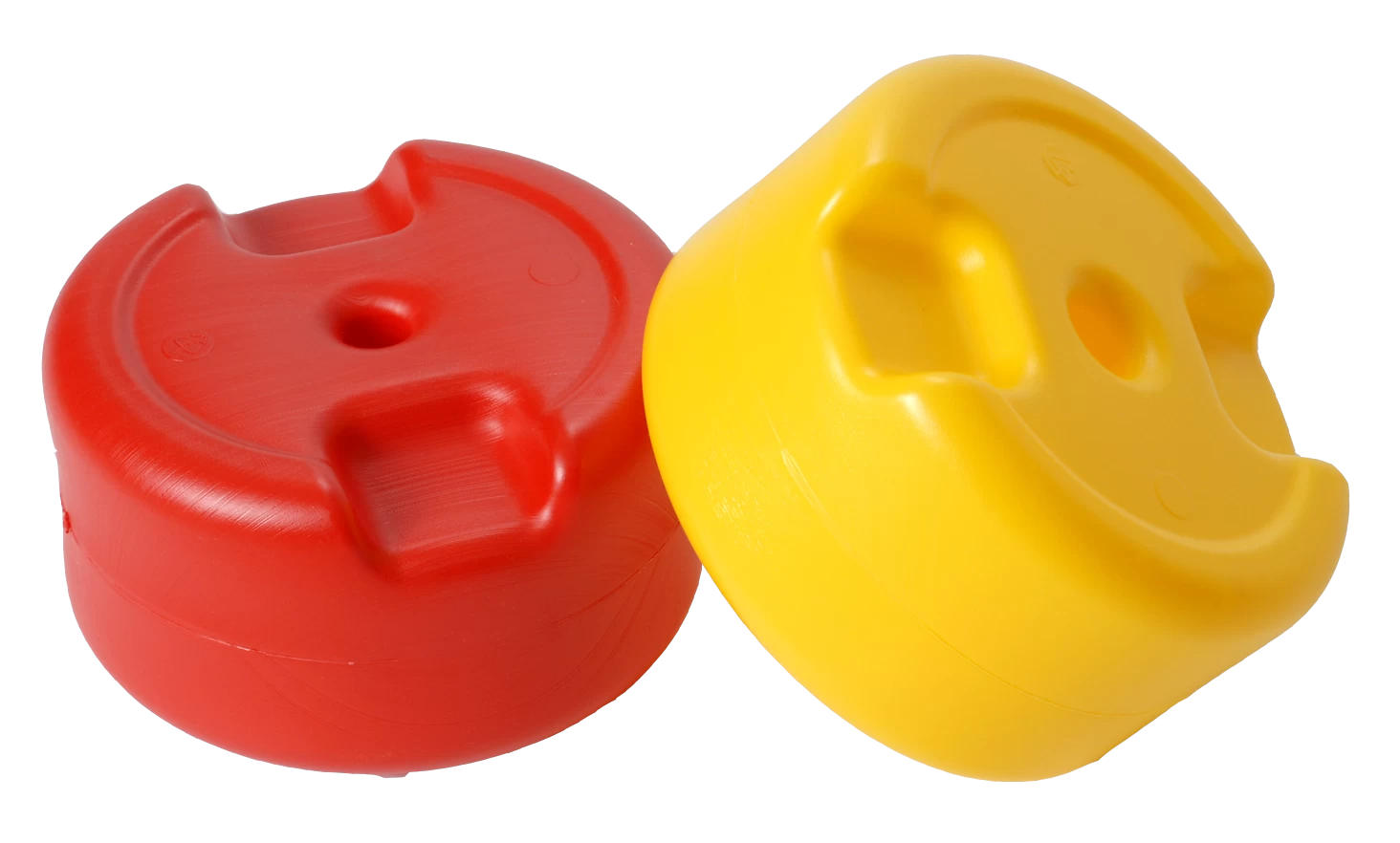 Base à Lester Rouge (pour Tube Diam 25mm)