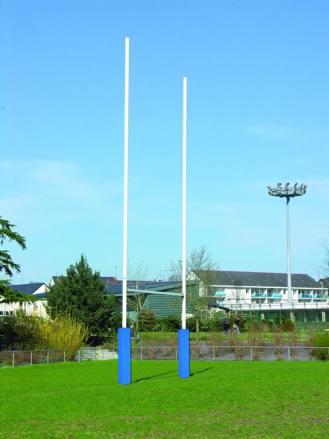 But De Rugby Acier Galvanisé (la Paire) 8m