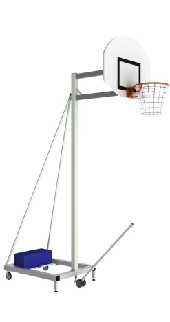 Panier De Basket Mobile / Hauteur Fixe 3.05m / Déport 0.60m