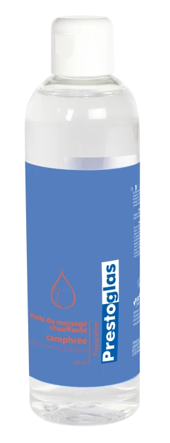 Huile De Massage Camphrée PRESTOGLAS 250ml