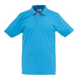 Polo Uhlsport Essential Homme Ciel Personnalisable