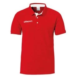 UHLSPORT Polo Uhsport Essential Prime Homme Rouge Personnalisable