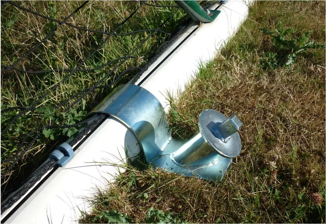 Dispositif D'ancrage Type Queue De Cochon Pour But à 7 Diam 32mm