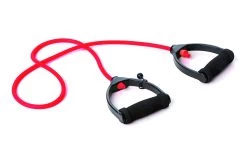 Tube élastique Avec Poignées - Rouge