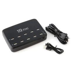 Chargeur USB 10 Ports Pour Cardio-fréquencemètre