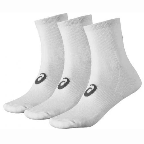 Lot De 3 Paires De Chaussettes Asics Mi-montantes Blanches