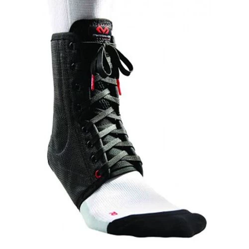 MC David Chevillère à Lacets Avec Baleines à Ressort Noire (199R)