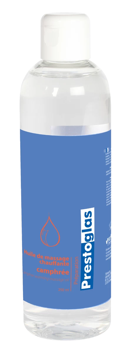Huile De Massage Camphrée PRESTOGLAS 500ml