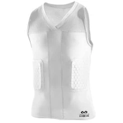 Maillot De Protection Blanc Hex "Tank" Mc David (7962) Blanc