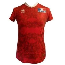 ERREA Maillot De Volley Equipe De France Féminine Rouge