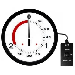 Pendule De Boxe Française 2+1 Mn - Ø 600 Mm - Commande Filaire