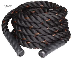 CORDE ONDULATOIRE FITNESS MUSCULATION - 9 M X 38 MM